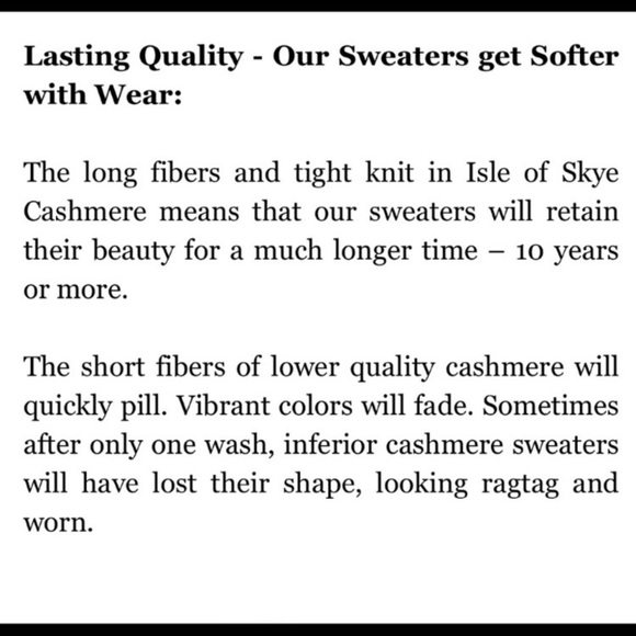 ISLE OF SKYE CASHMERE SWEATER - Picture 11 of 12